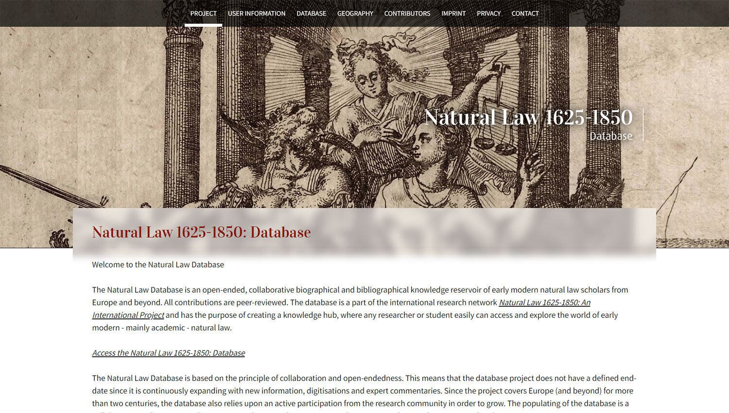 Natural Law Database